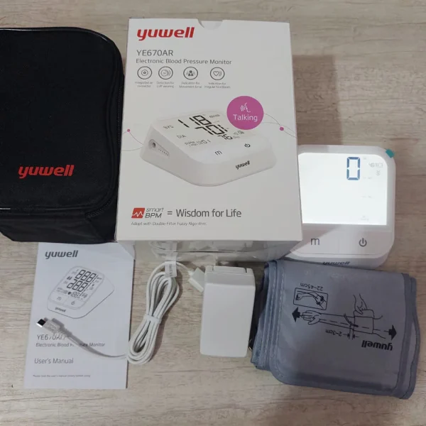 Yuwell Blood Pressure Machine Y660AR Rechargeable - Image 2